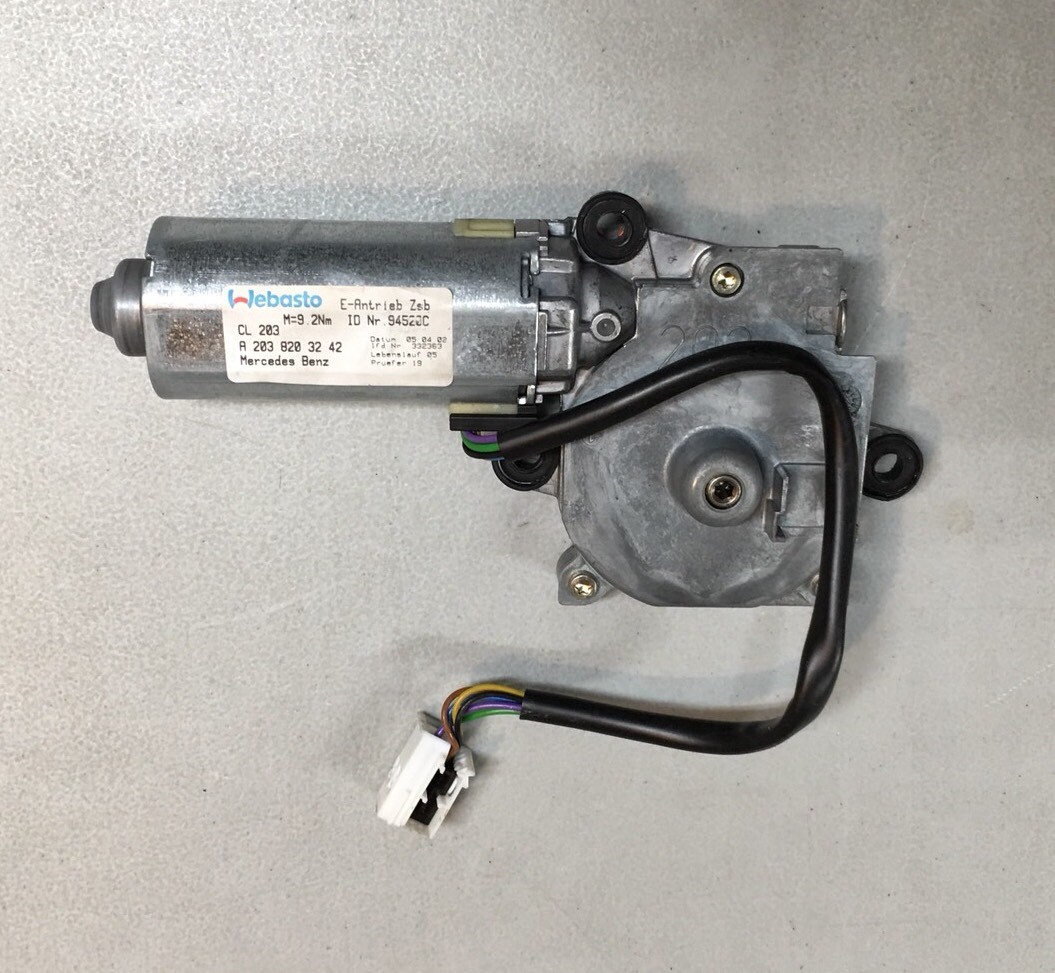 Mercedes-Benz C230 E350 E550 OEM Power Sun Roof Sunroof Window  