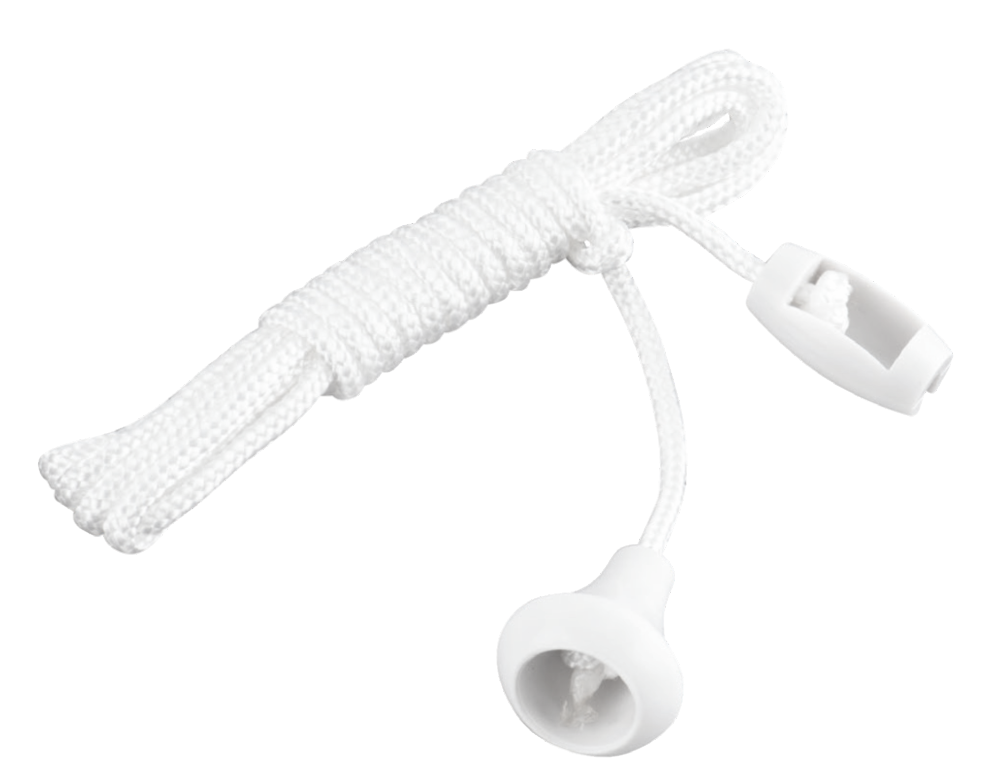 Securlec Spare Nylon Pull Cord Ceiling Light Switch Bathroom Shower 1.5m - White