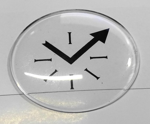Watchmaking Pocket Watch Diameter Of 44.1 MM Glass Mineral