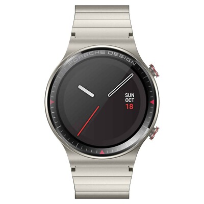 BNIB Porsche Design Huawei Watch GT 2 4GB VID-B19 Titan Bluetooth