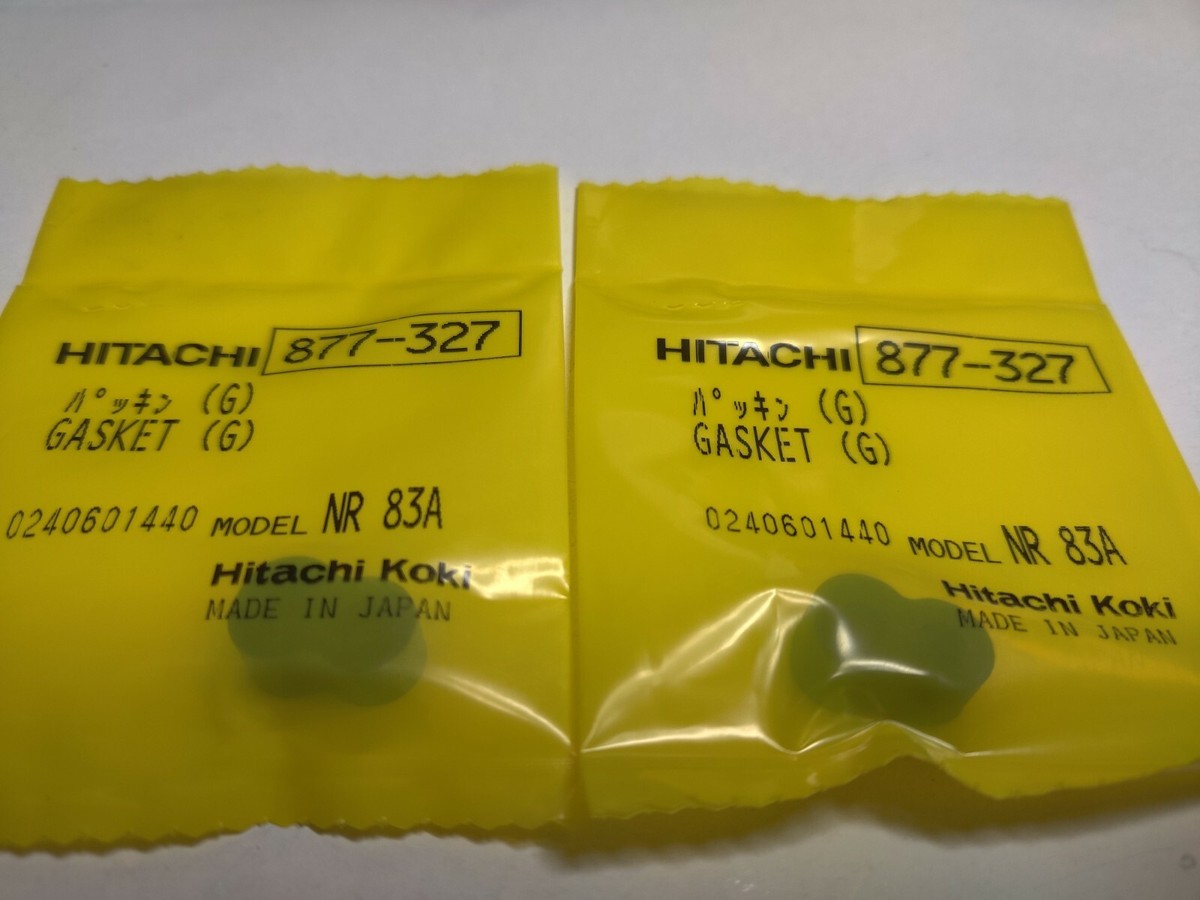 2) HITACHI 877-327 877327 GASKET (G) FOR NR83A ROOFING NAILER | eBay