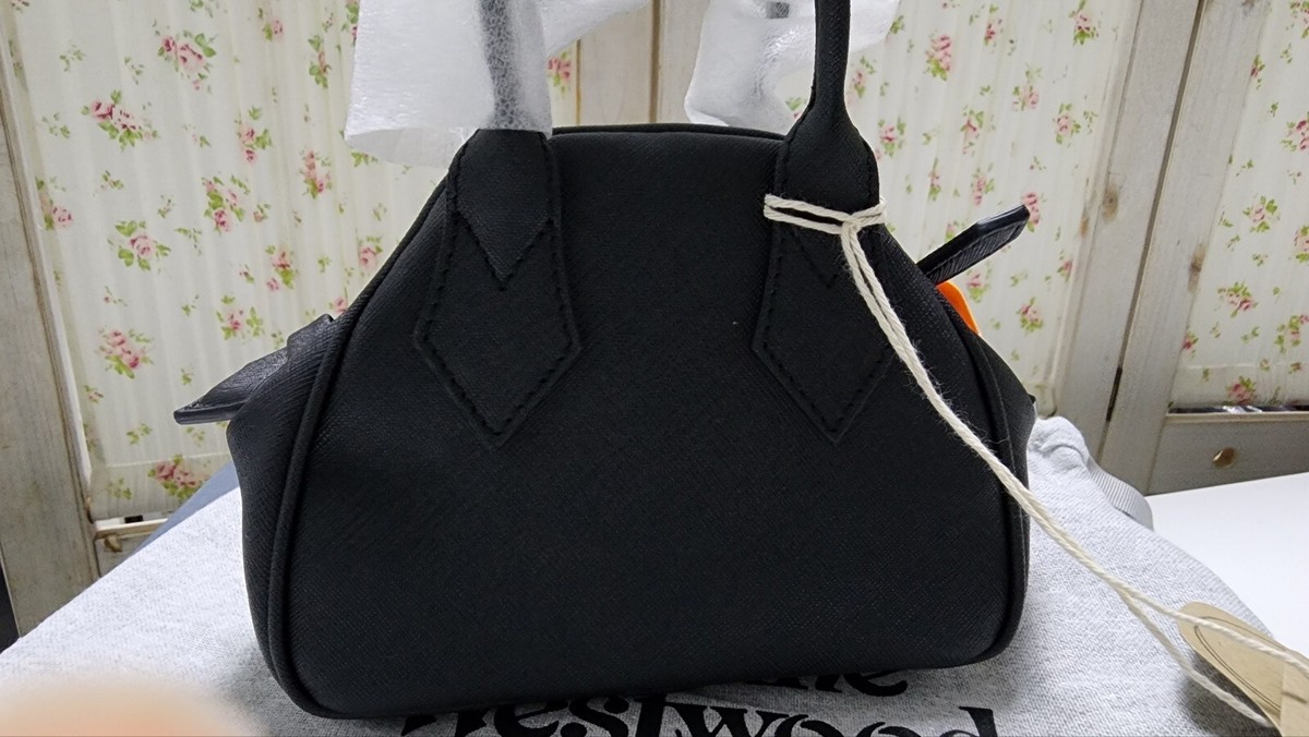 VivienneWestwood BIOGREEN SAFFIANO PRINTED 財布 svw545 Vivienne Westwood Saffiano Leather Biogreen Mini Yasmine