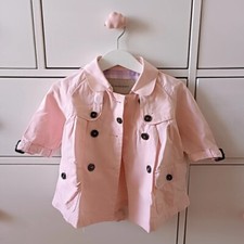 Burberry Trench Coat Pink Baby Girl