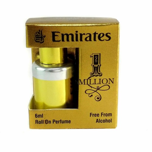1M Emirate Roll On Attar ittar 6ml Free from alcohol - Enhancing Mood - Picture 3 of 3