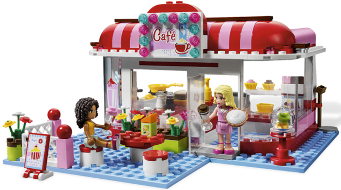 LEGO 3061 - Friends - City Park Café - 2012 - NO BOX | eBay