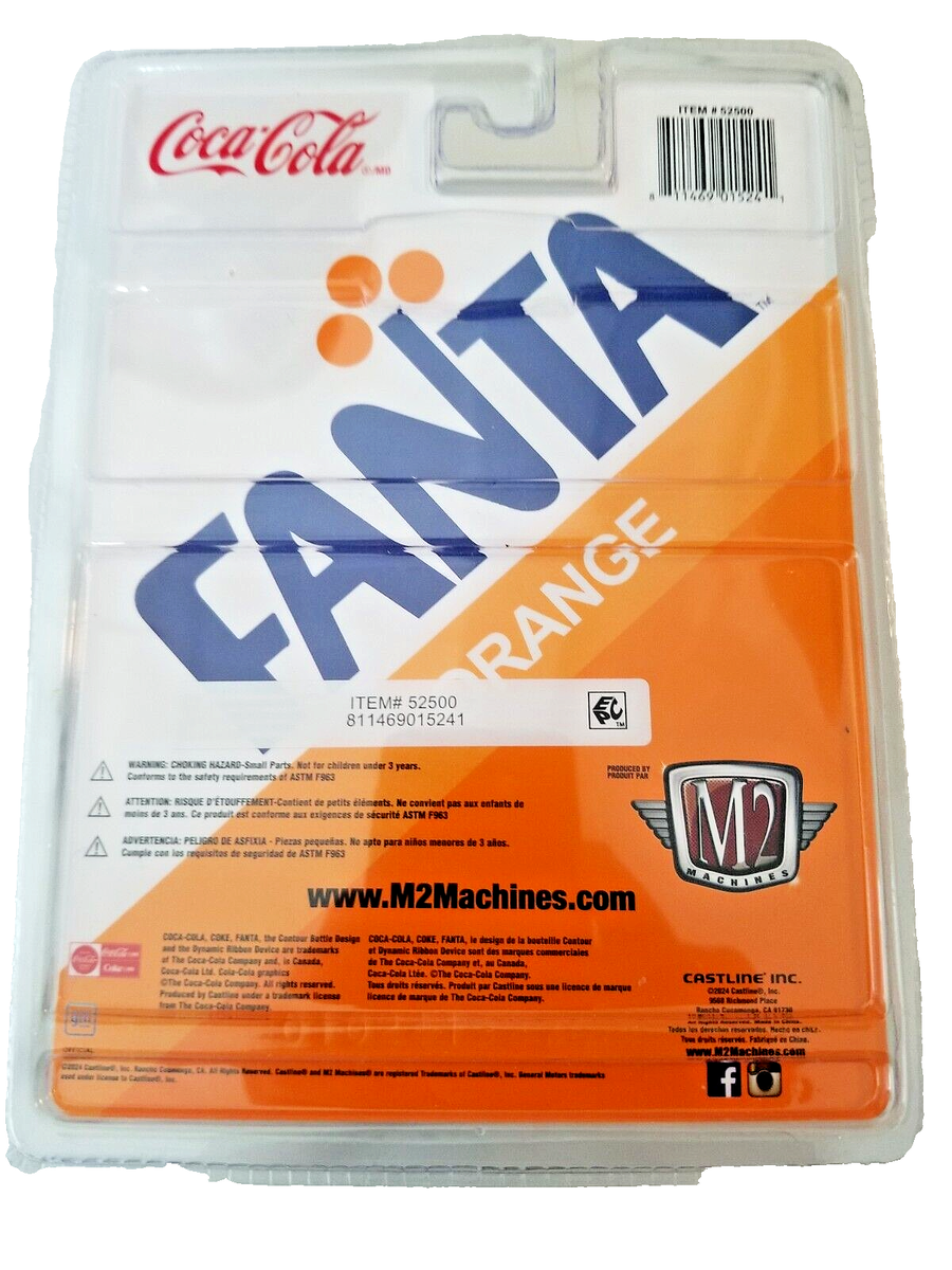 M2 Machines - 1971 Chevrolet Van G10 - 2024 Coke Fanta M2 Machines - 1971 Chevrolet Van G10 - 2024 Coke Fanta