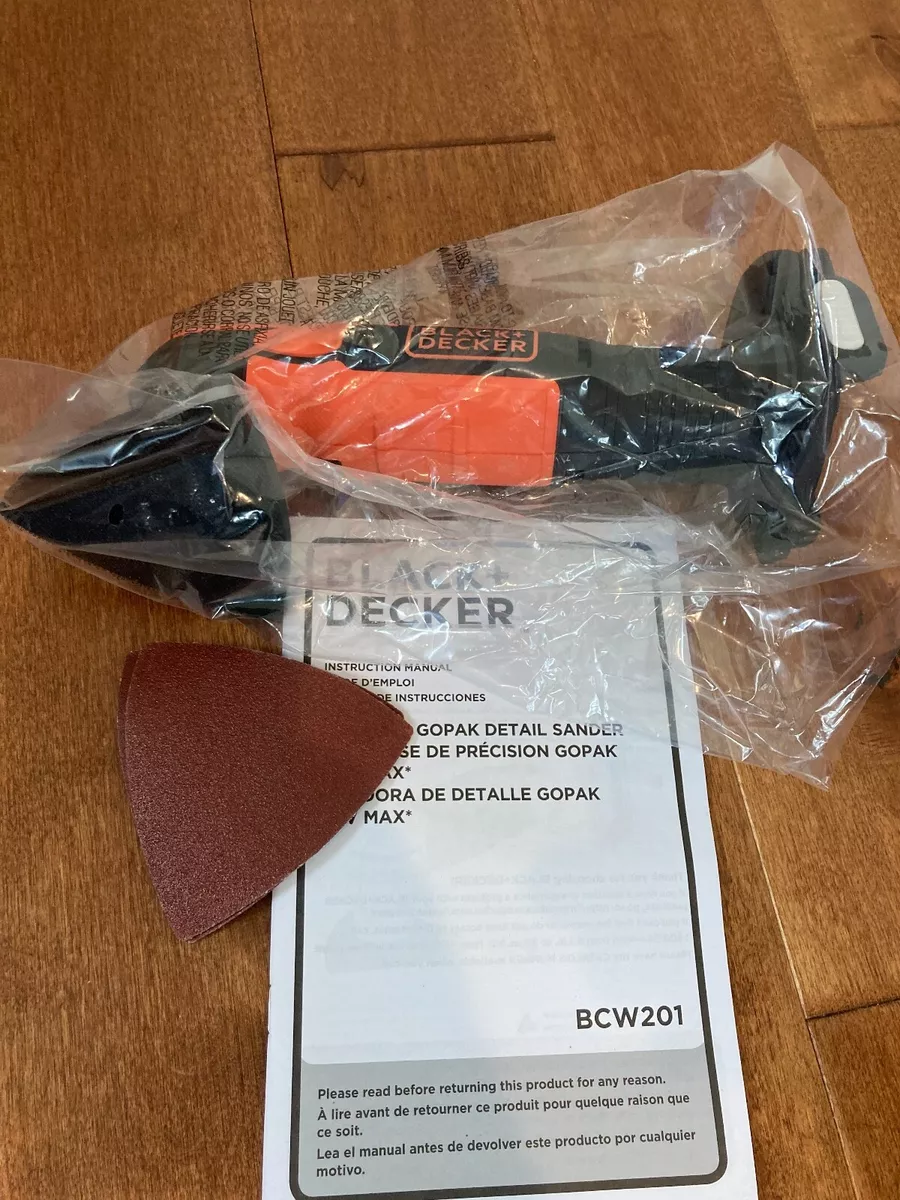 Image of Black & Decker BCW201 cordless detail sander