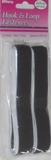 HOOK & LOOP FASTENER SET BLACK 7/8in W X 36in L STRIPS STICK-ON @@MY OTHER ITEMS