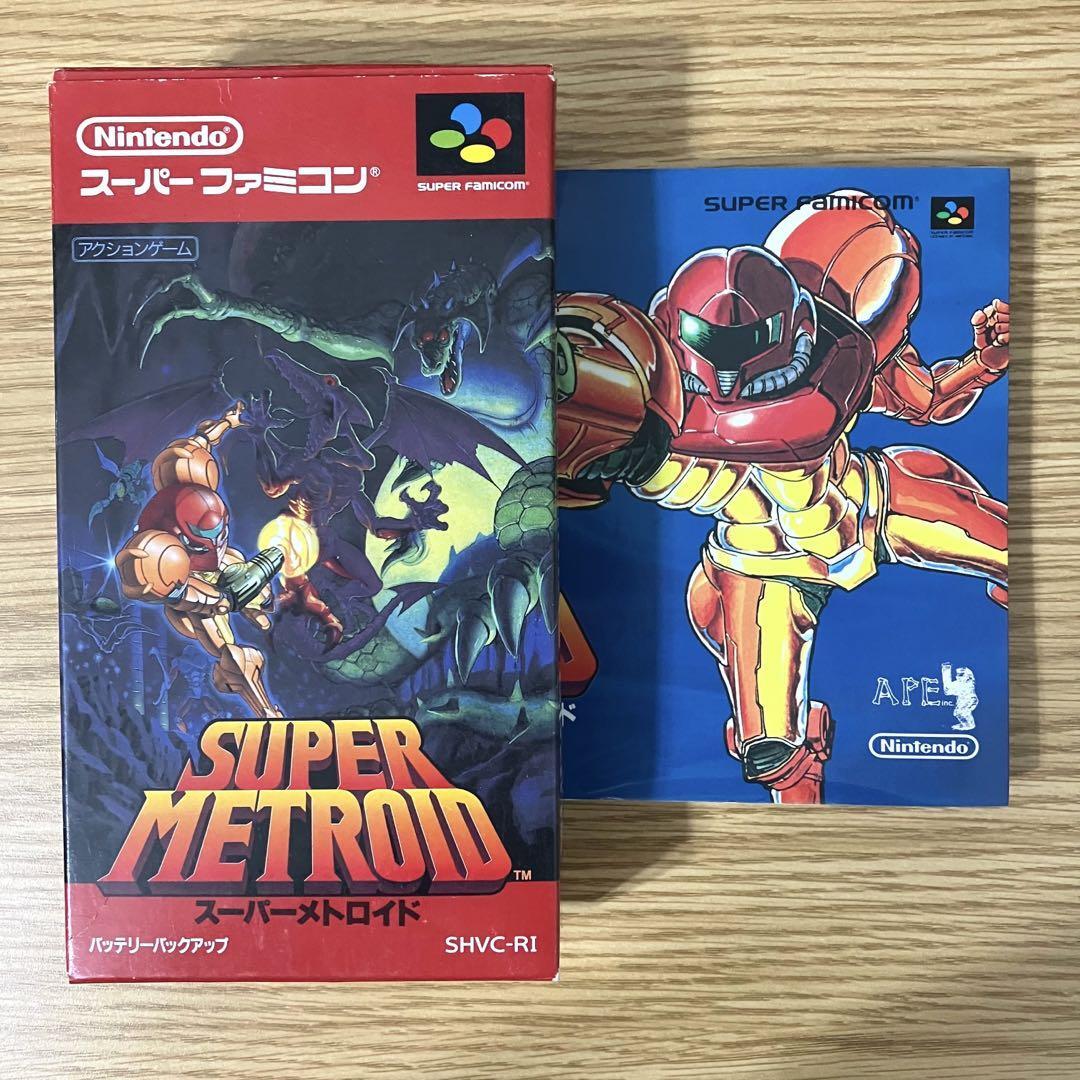 USED Super Metroid Super Famicom SFC Japan Video Game Tested in