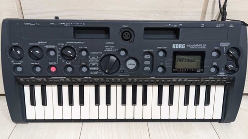 Korg MS 1 microSAMPLER Sampling Keyboard Black Music Instruments - Picture 6 of 6