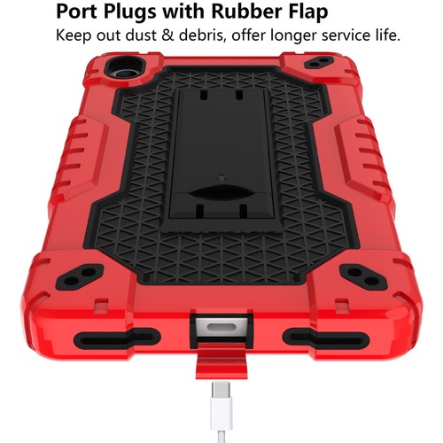 For Walmart Onn 7/8 8inch Gen4 2024 Case Built Strap Kickstand+Screen Protector - Picture 11 of 146