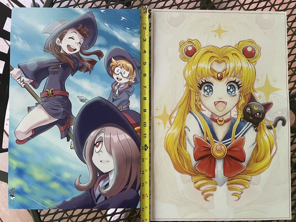 Anime Posters Lot Of 12