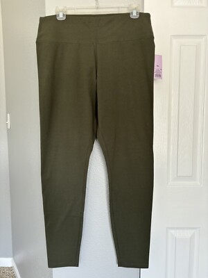 Wild Fable Target Women’s High-Rise Leggins XXL Olive Green All Seasons  Cotton