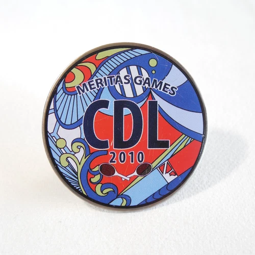 2010 College du Leman Switzerland School Meritas Games Sports Lapel Pin Pinback 