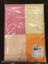 THE COMPANY STORE “Maddie” COMFORTER COVER DUVET 🛏TWIN🏳️‍🌈CHECK PLAID 🆕🏷