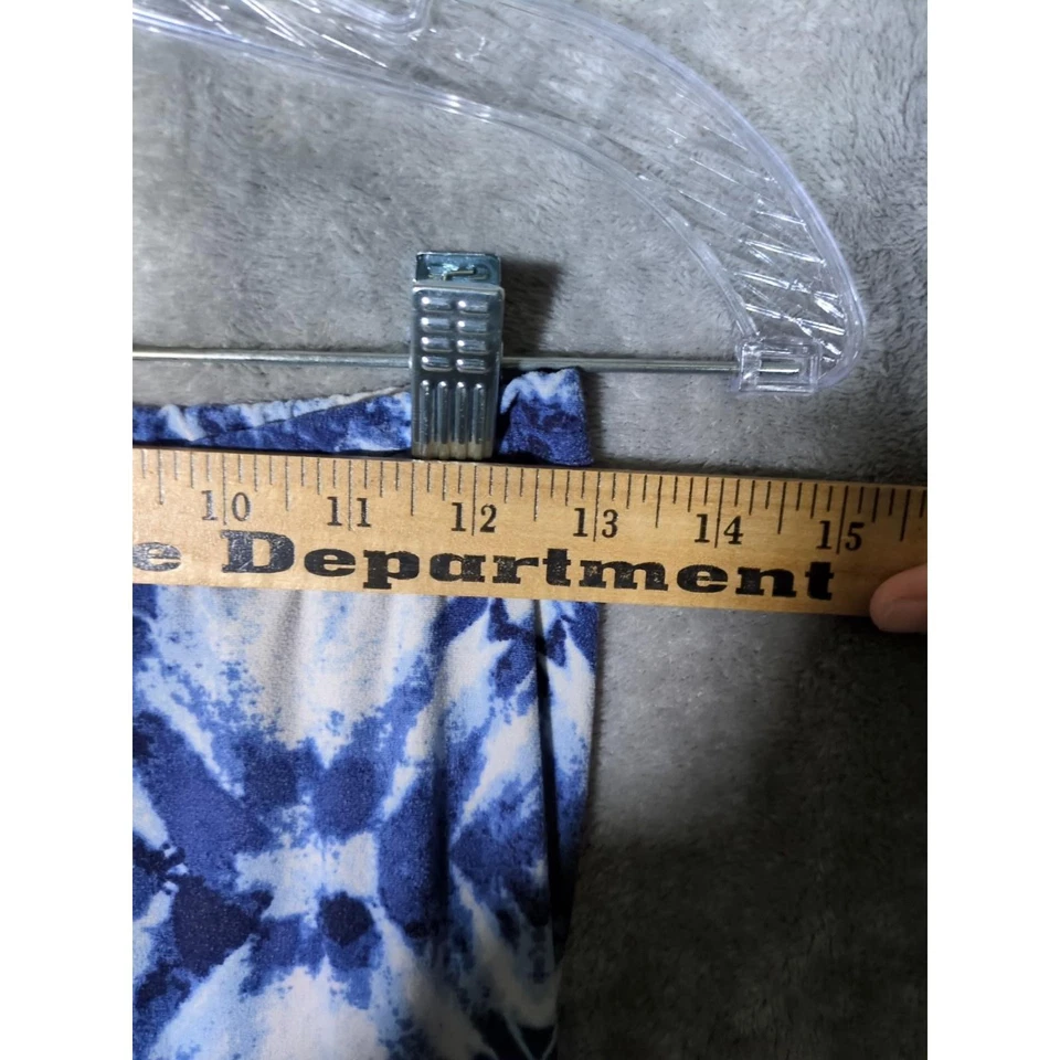 Leggings Kristin Nicole para mujer azul medio tie dye Foto 4 de 4