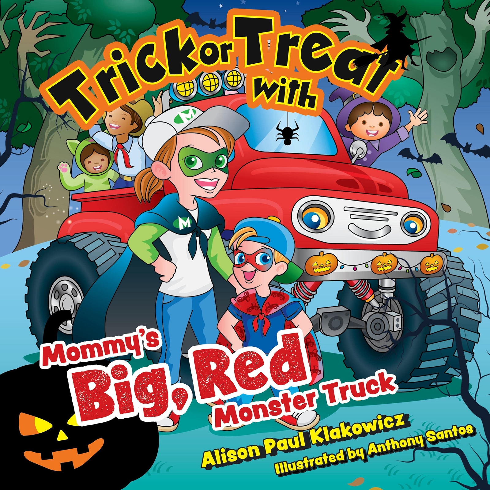 Thumbnail - Alison Paul Klakow Trick Or Treat With Mommy's Big, Red Monster Tr
