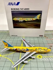 BigBird / Aeroclassics 1:400 ANA Pokemon Pikachu Jumbo Boeing 747-400 JA8957