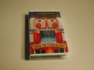 THE NUTCRACKER 1994 CLAMSHELLL VHS 13000 WB FAMILY ENTERTAINMENT RENTAL COPY