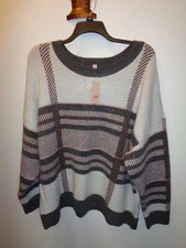 New EVRI Sweater Size 4X Crewneck Women's Plus NWT
