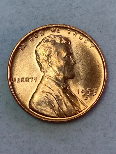 1953 D Wheat Cent - Uncirculated - BU