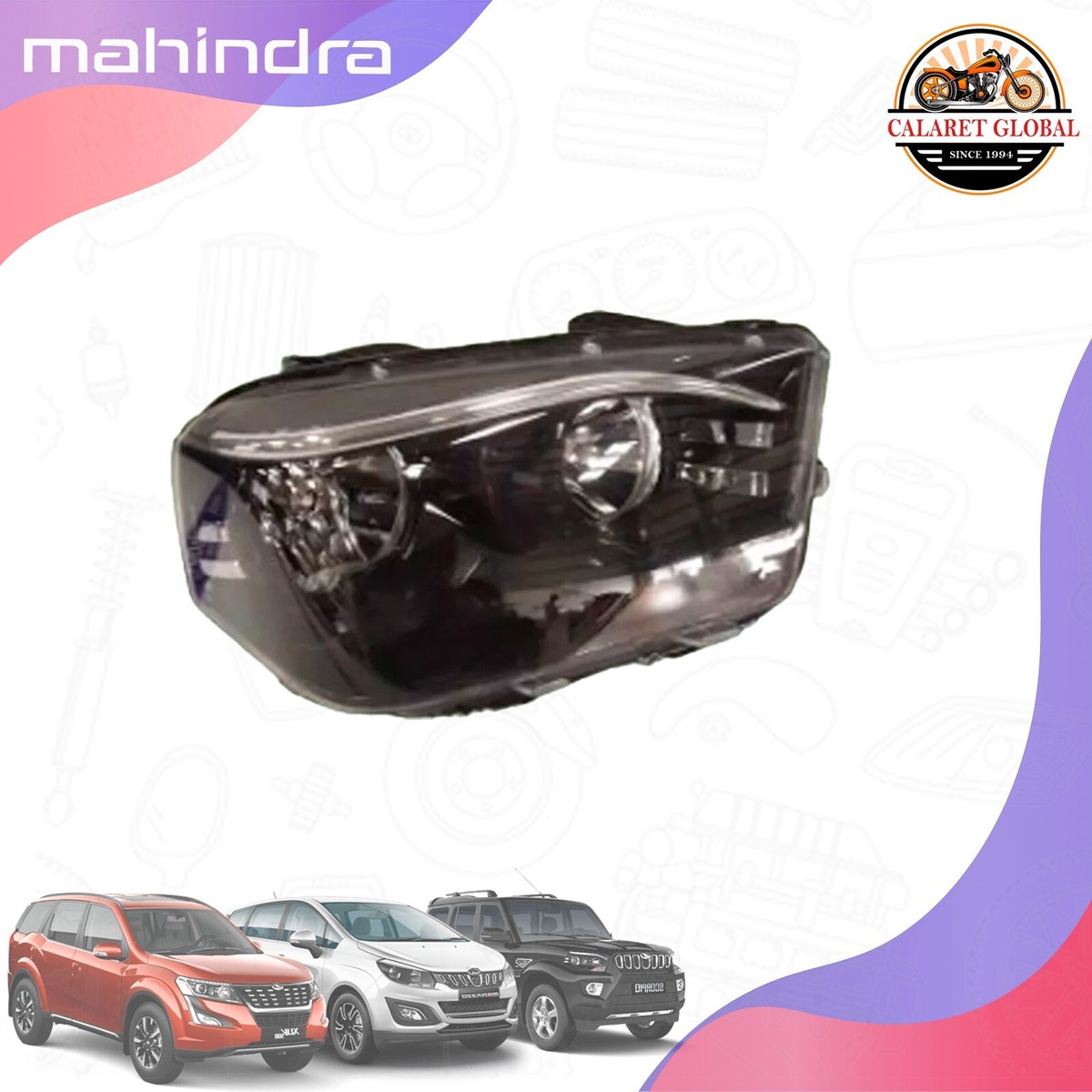 OEM HEADLAMP / HEADLIGHT ASSEMBLY RH & LH FOR MAHINDRA SCORPIO
