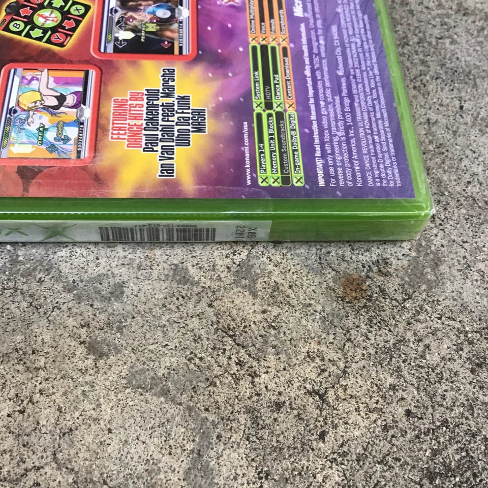 Dance Dance Revolution Video Game UltraMix XBOX BRAND NEW SEALED - Image 3 of 4