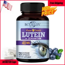 Eye Health Supplement, Lutein and Zeaxanthin, Vision Health, Eye Strain Support