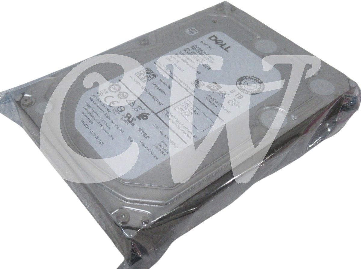 M40TH ST8000NM0185 Dell 8TB 7.2K RPM 12Gb/s 3.5