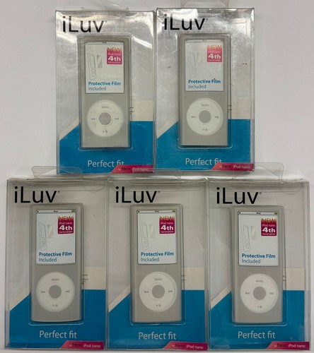 iLuv białe twarde etui do Apple iPod 4. generacji Nano (iCC52WHT)