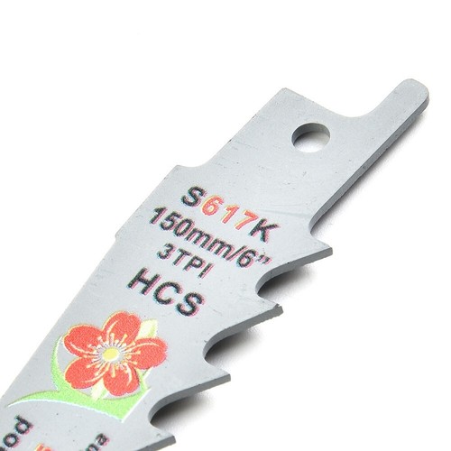 Saw Blade HCS Part Pruning Reciprocating Spare Workshop 150mm 3TPI - Picture 6 of 14