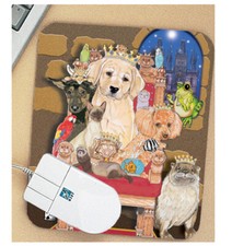 Dog, Cat with other Pet Mouse Pad