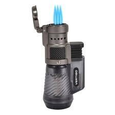 Vertigo Cyclone - Triple Torch Lighter - Charcoal