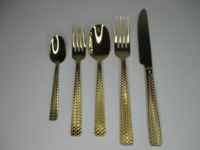 Sambonet Rare Flatware Five Piece Place Setting   New    (B5)