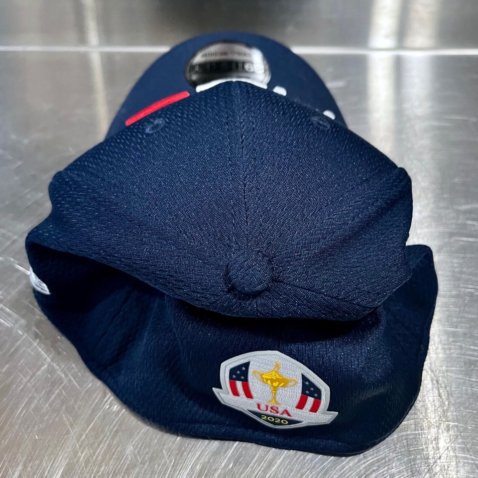 New Era Ryder Cup 2020 Shadow Tech Adjustable Hat - Black Cap, Size 6 3/4-7 1/2 - View #6