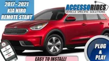 Fits: 2017 - 2021 KIA NIRO HYBRID REMOTE START PLUG & PLAY CAR STARTER PTS