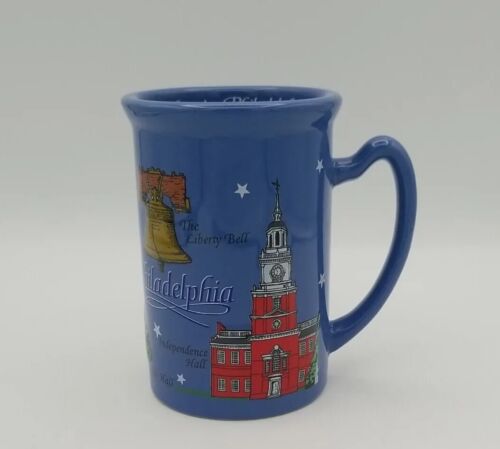 16 oz.City of Philadelphia 3D Betsy Ross Independence Hall Liberty Bell Cup/Mug - Picture 1 of 12