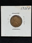 * 1935-D* SUPERB+ CRISP GEM BU MINT Lincoln WHEAT PENNY * FROM OLD COLLECTION *
