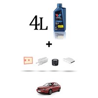 Hoffcar Wartungsset 4 Filter Und 4L ÖL FüR VW Jetta IV (162) 1.4 TSI Hybrid 11