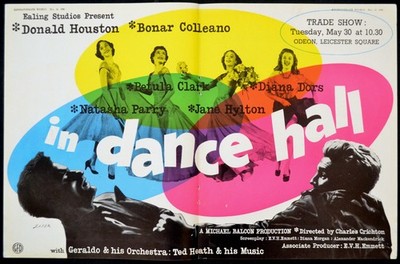 DANCE HALL 1950 Petula Clark, Diana Dors ARPAD ELFER Ealing TRADE ADVERT