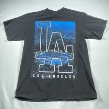 Shaka Wear Los Angeles  Dodgers Stadium Heavy Weight Tee Shirt Large