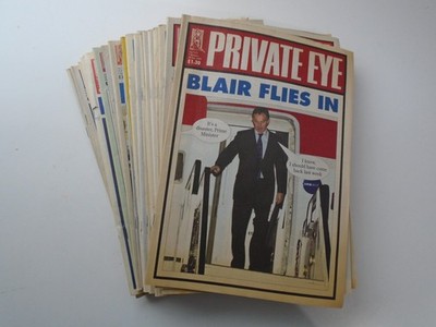 Private Eye - 25 different issues from 2005. See pics below.