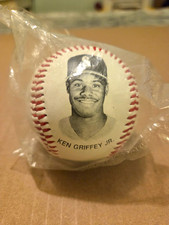 Photo ballon de baseball Chevron Team Stars 1994 Ken Griffey Jr Seattle Mariners photo