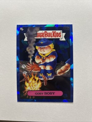 2022 Topps Garbage Pail Kids GPK Chrome SAPPHIRE S3 Gory Rory 190a