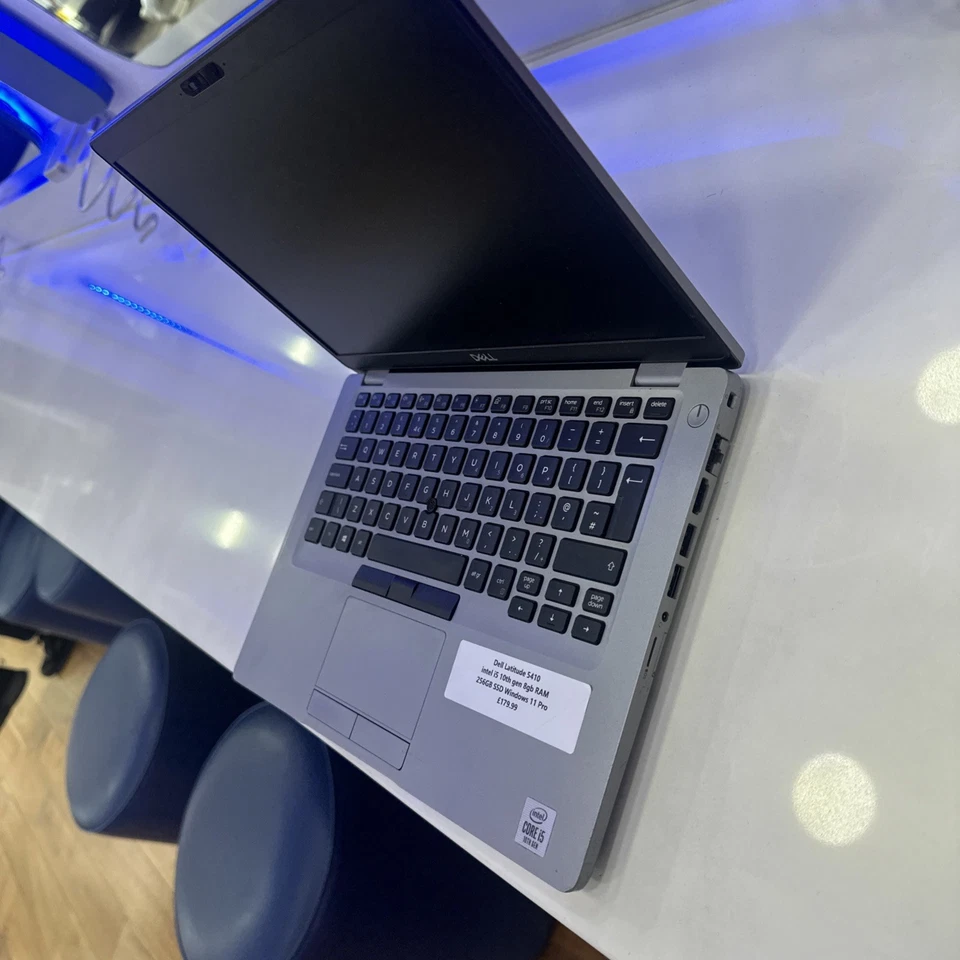 Dell latitude 5410 14" Laptop Core i5-10310U 1.70GHz 8GB 256GB NVMe Win 11 Pro - Image 2 of 4