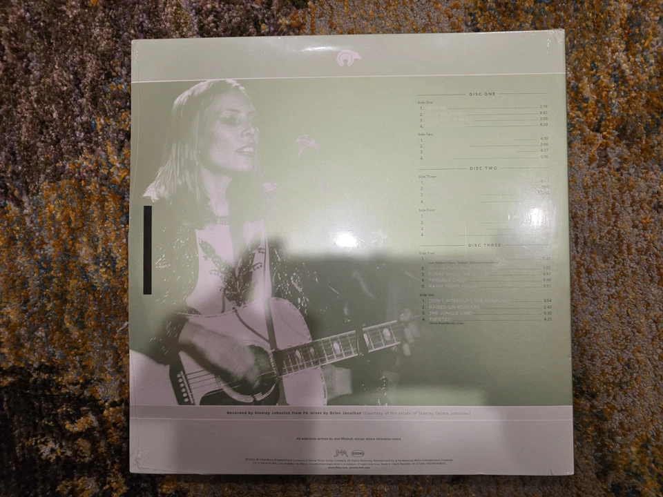 Joni Mitchell & The LA Express 1976 US Tour 3 VINYL LP SET NEW SEALED RSD 2025 - Image 2 of 2