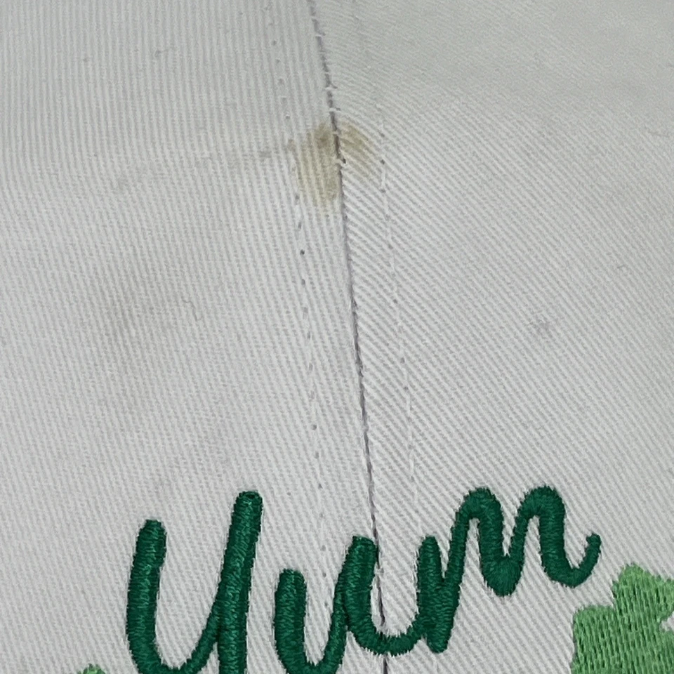 Gorra de béisbol Baileys Ron - Yum Of The Irish - SnapBack blanca en muy buen estado Foto 3 de 4