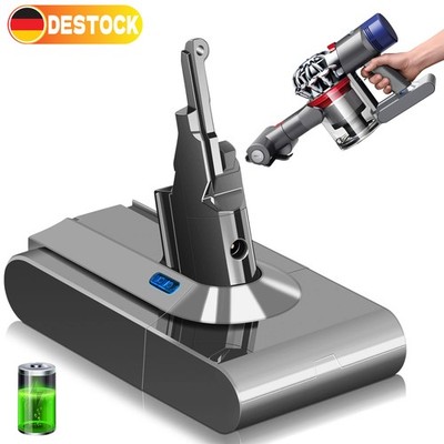 Akku für Dyson V8 Absolute Animal Fluffy Motorhead SV10 21, 6 V Ersatzakku.