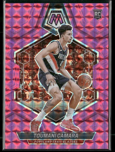 2023-24 Panini Mosaic #249 Toumani Camara Pink #/149