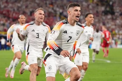 ユーロ2024ドイツチームホームユニフォーム7番 Havertz adidas Germany Home Havertz 7 Jersey 2024-2025 (Official Printing)